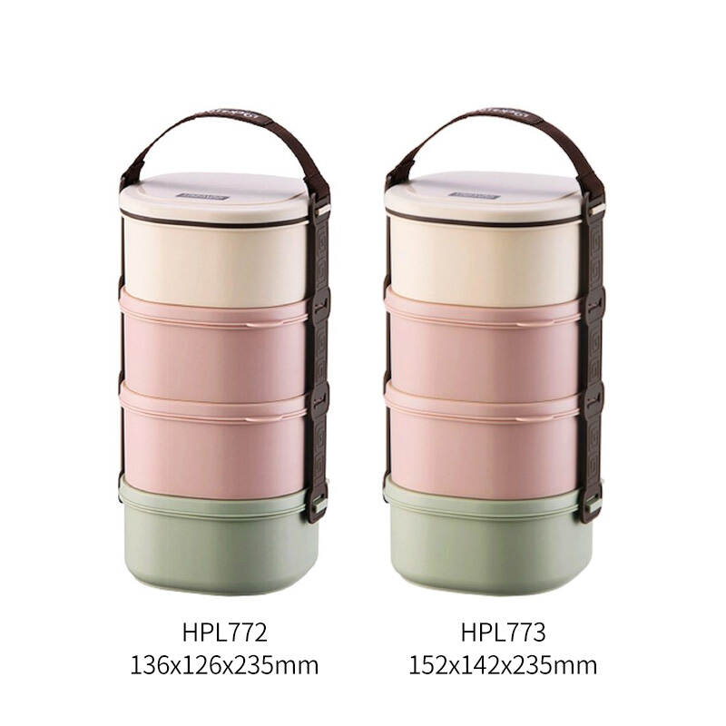 Bộ Hộp Cơm 3 Tầng Bằng Nhựa Size S (136x126x180Mm) - Locknlock - HPL770, , large image number null